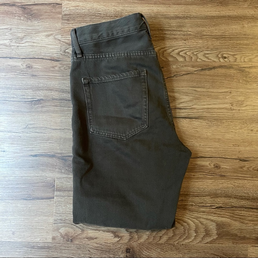 Outerknown Dune High Rise Slim Fit Jeans - Ember